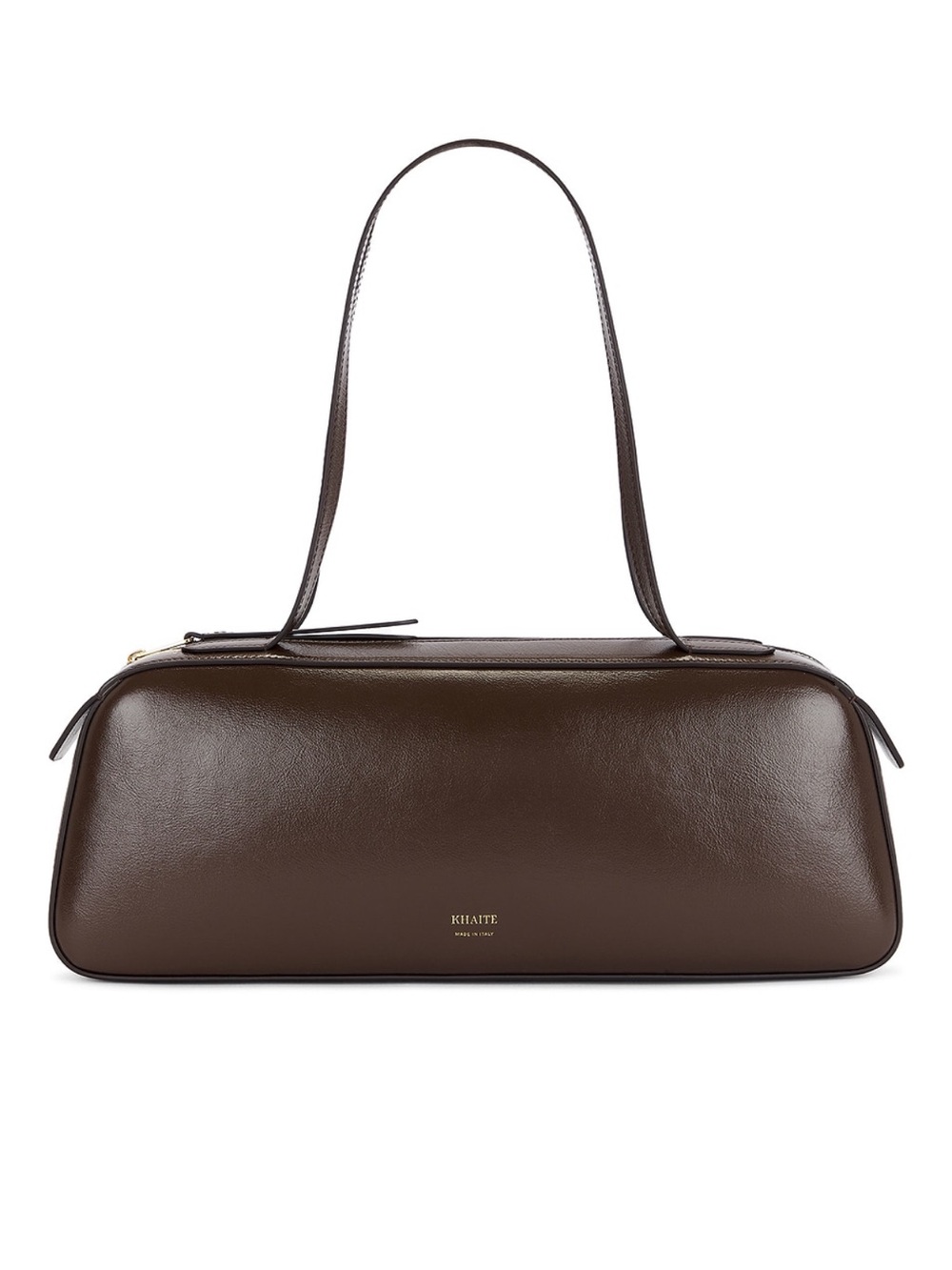 Khaite Simona Shoulder Bag in chesnut